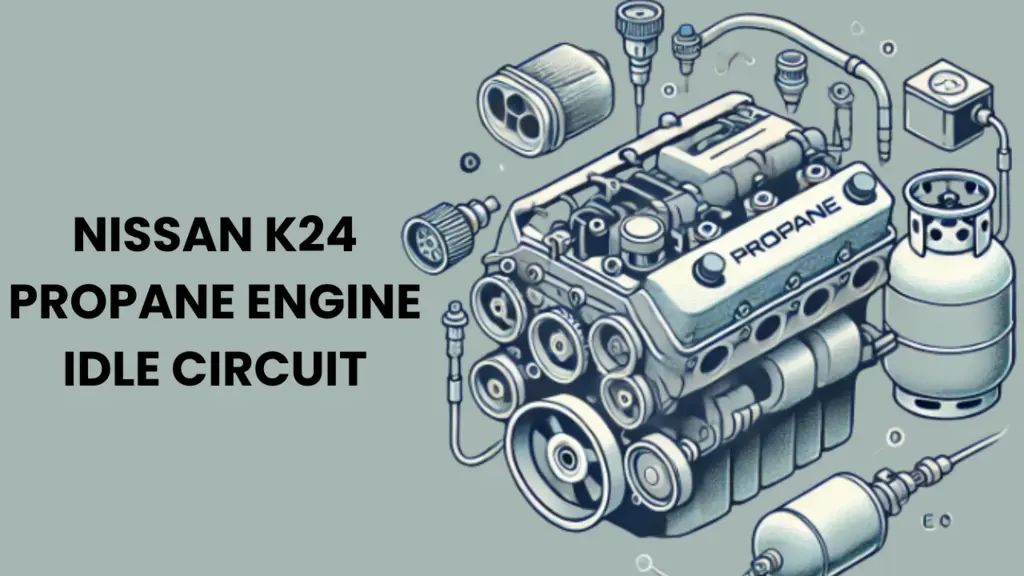 Nissan K24 Propane Engine Idle Circuit