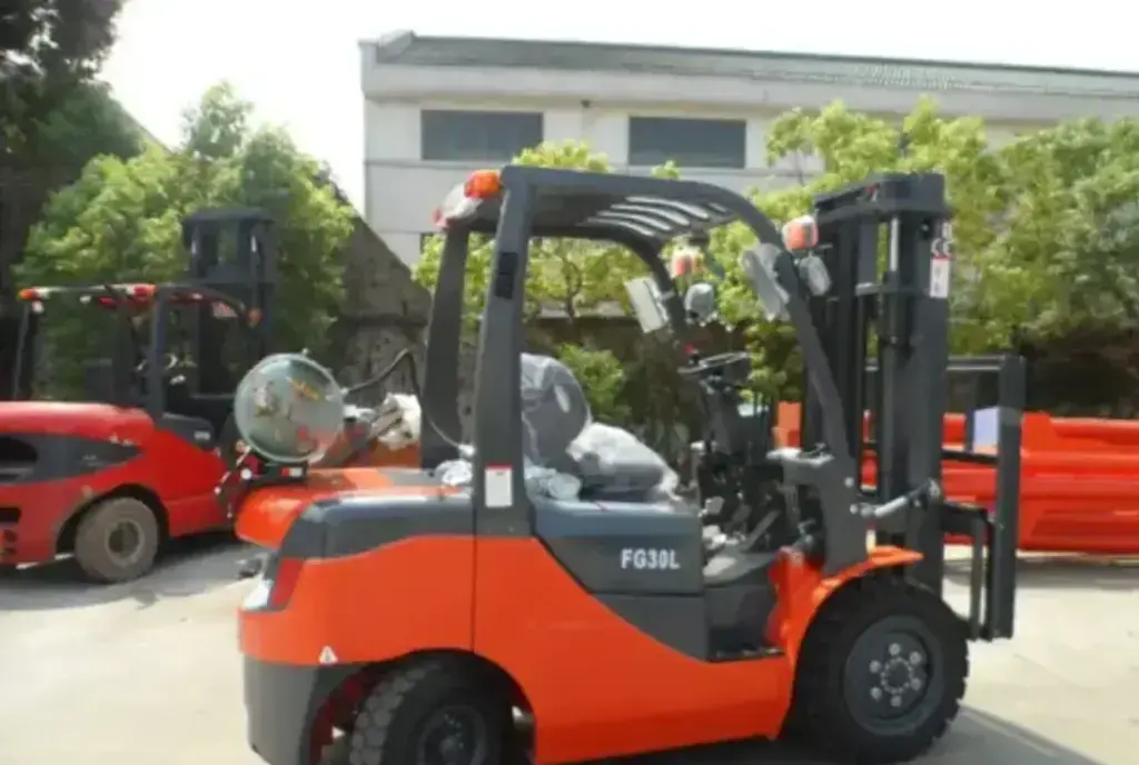 propane gasoline nissan forklift