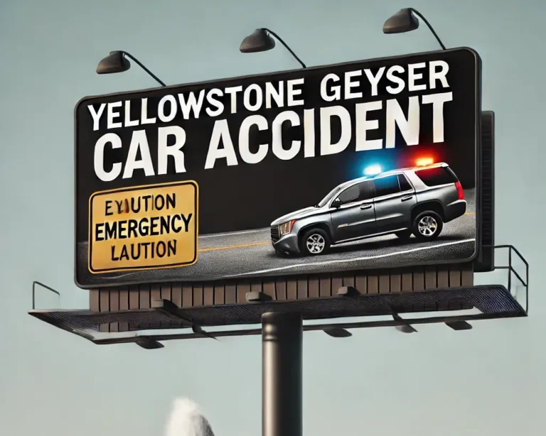 Yellowstone Geyser Car Accident