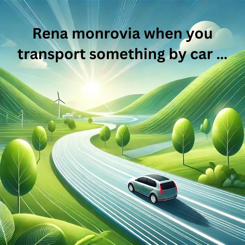 car flow of Rena monrovia when you transport something by car …