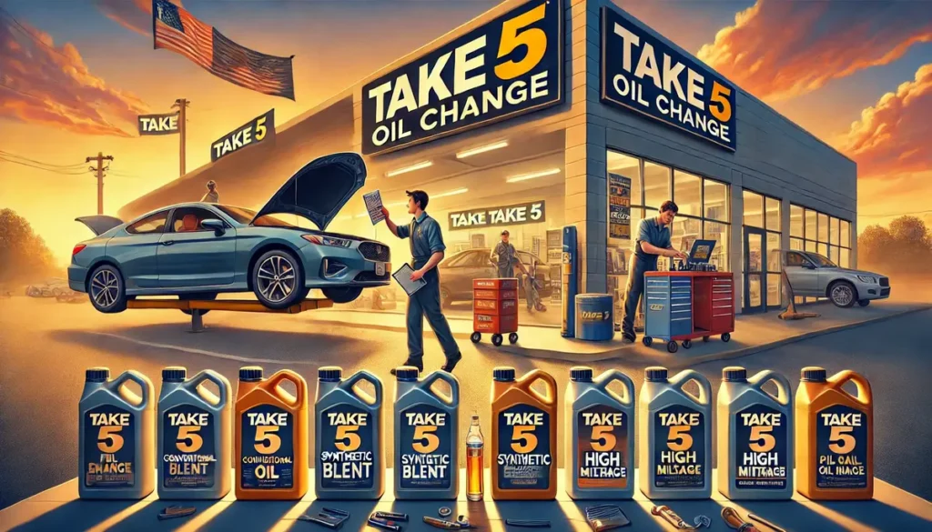 Take 5 Oil Change price