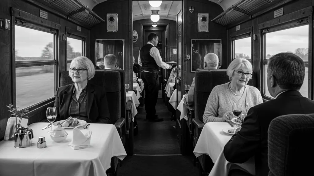 Boston and Maine Pullman Dining Car