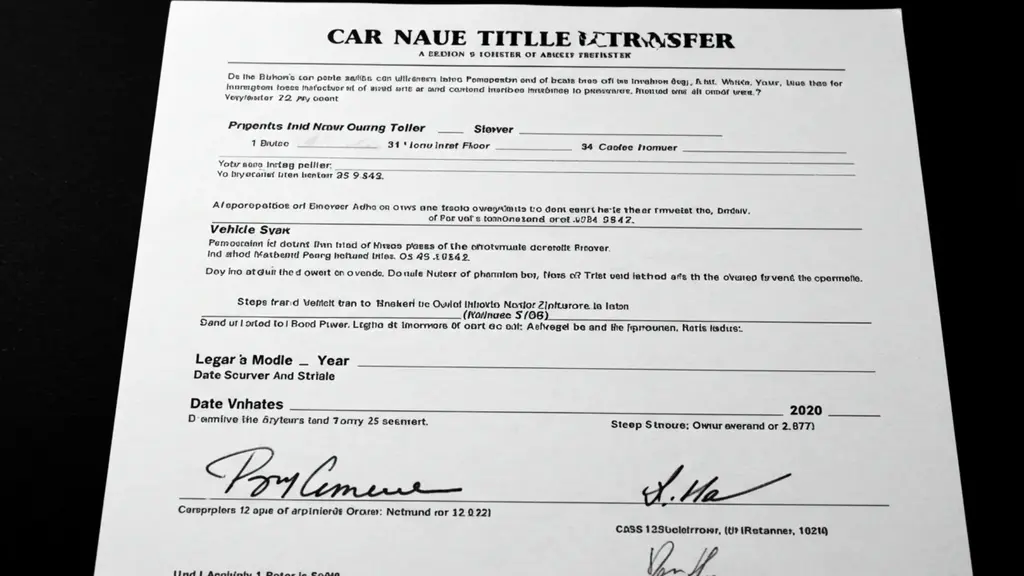 How to Transfer Car Title in California