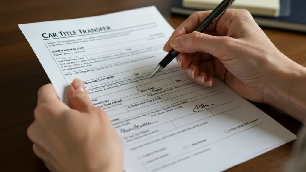 How to Transfer a Car Title to a Family Member NJ