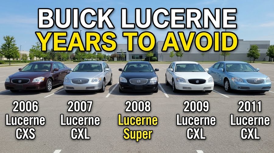 Buick Lucerne Years to Avoid