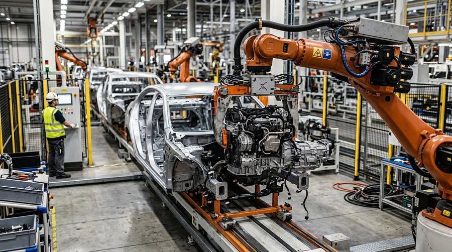The Automotive Assembly Auxiliary Manipulator