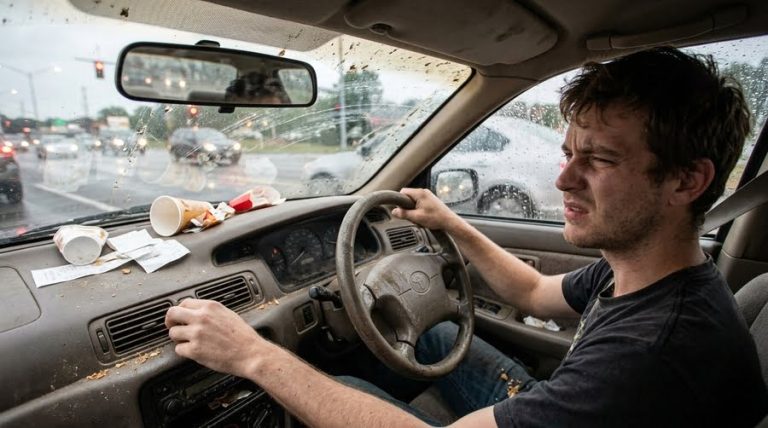 Why a Dirty Car Makes You Drive Worse